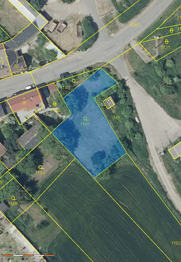 Prodej stavebního pozemku 944 m²