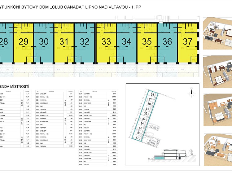 Pronájem bytu 1+kk, 42 m² (12 z 30)