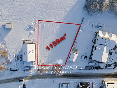 Prodej stavebního pozemku 1159 m²