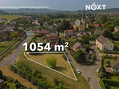Prodej stavebního pozemku 1054 m²