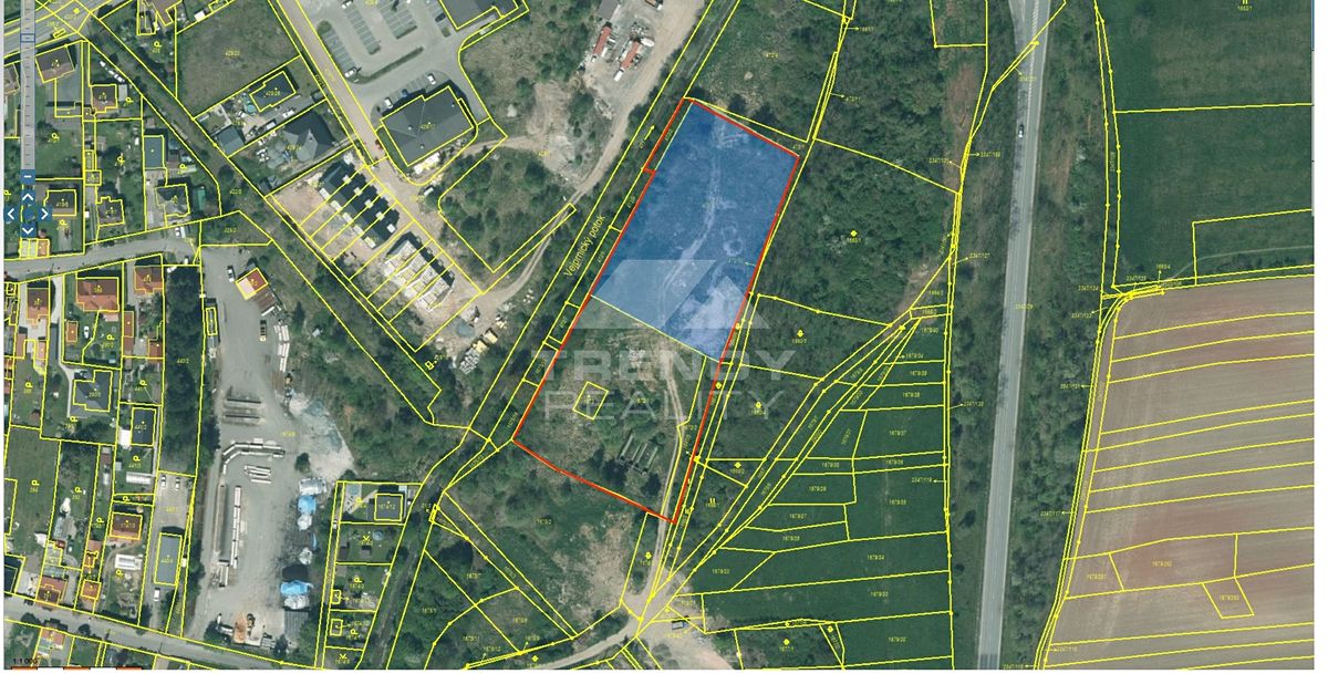 Prodej stavebního pozemku 9473 m², Nýřany – fotka 1 z 3
