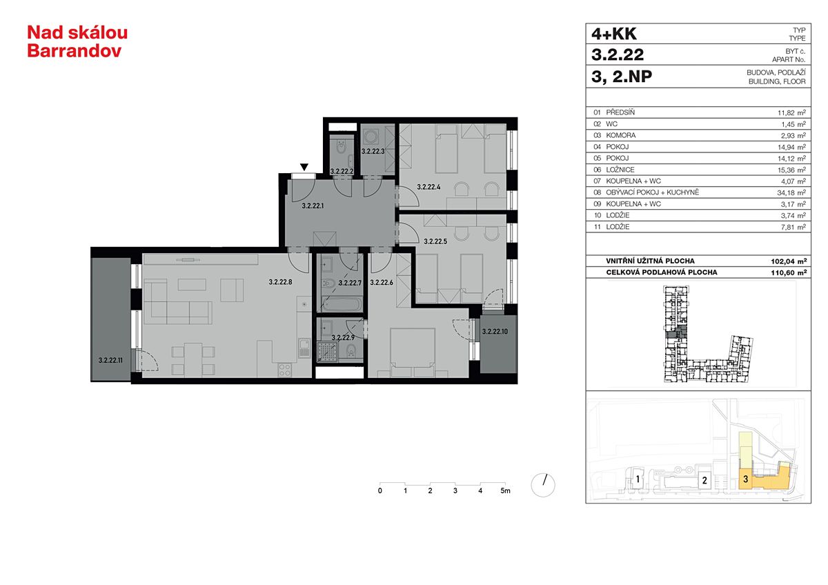 Prodej bytu 4+kk 110 m² – fotografie 4