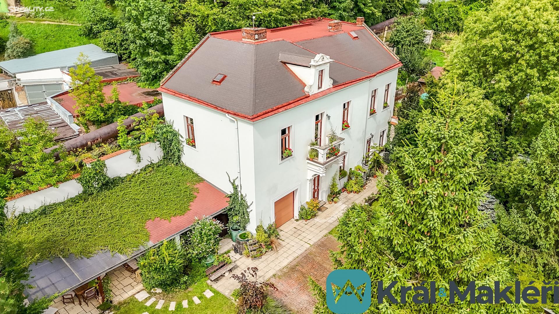 Prodej  vily 242 m², pozemek 1 167 m², Ústí nad Labem