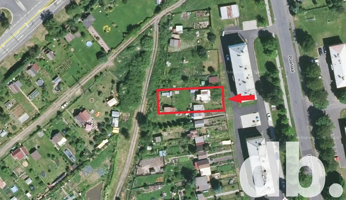 Prodej zahrady 547 m²