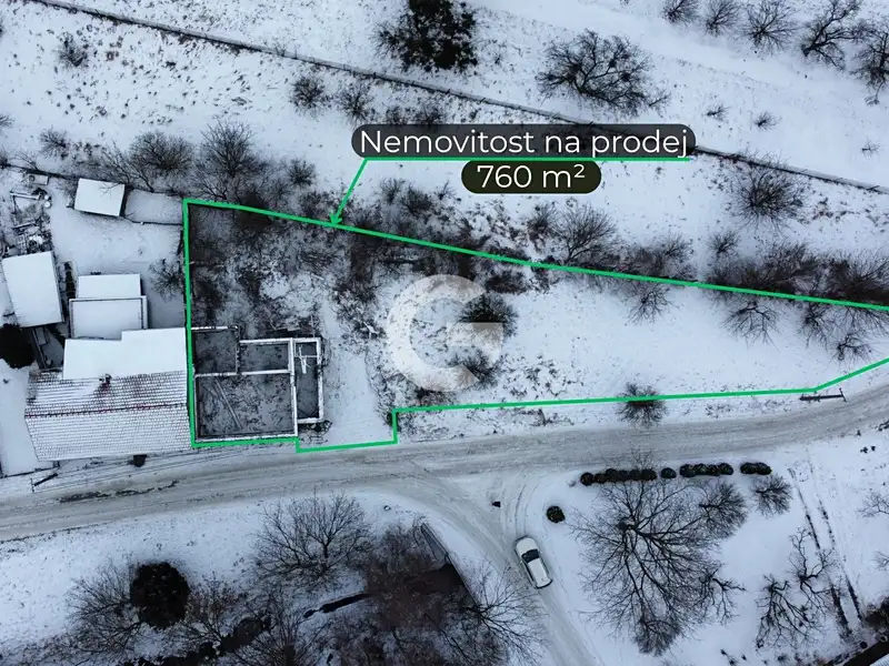 Prodej stavebního pozemku 760 m², Loukov – náhled fotky 2