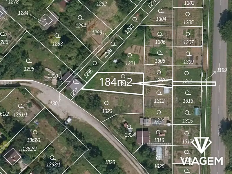 Prodej zahrady 184 m², Bořenovice – náhled fotky 1