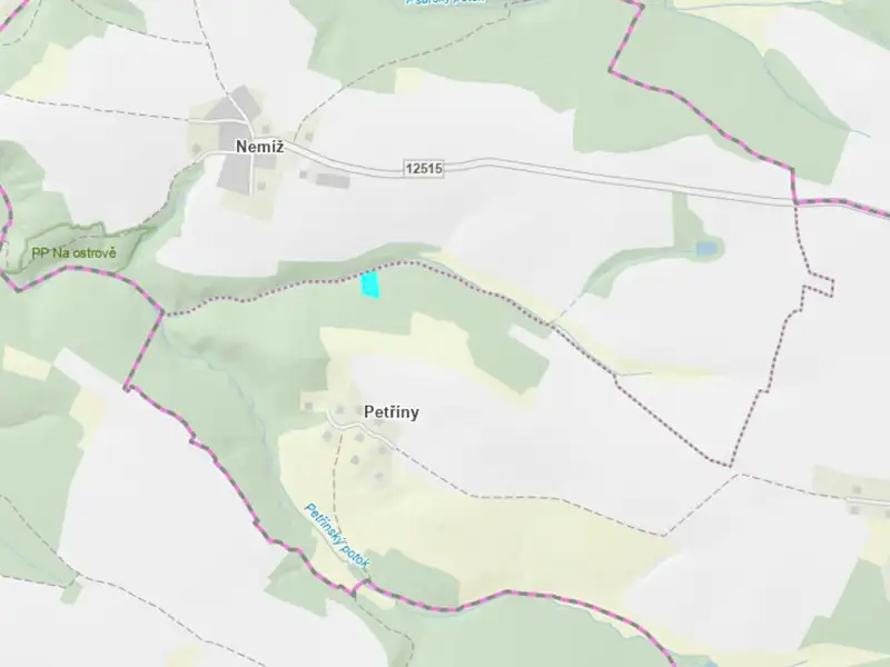 Prodej lesa 4064 m², Tehov – náhled fotky 3