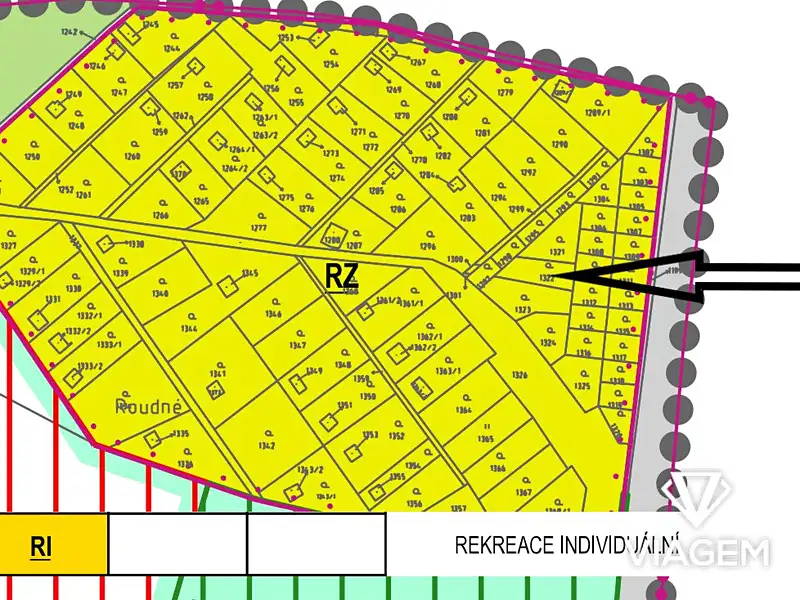 Prodej zahrady 184 m², Bořenovice – náhled fotky 2
