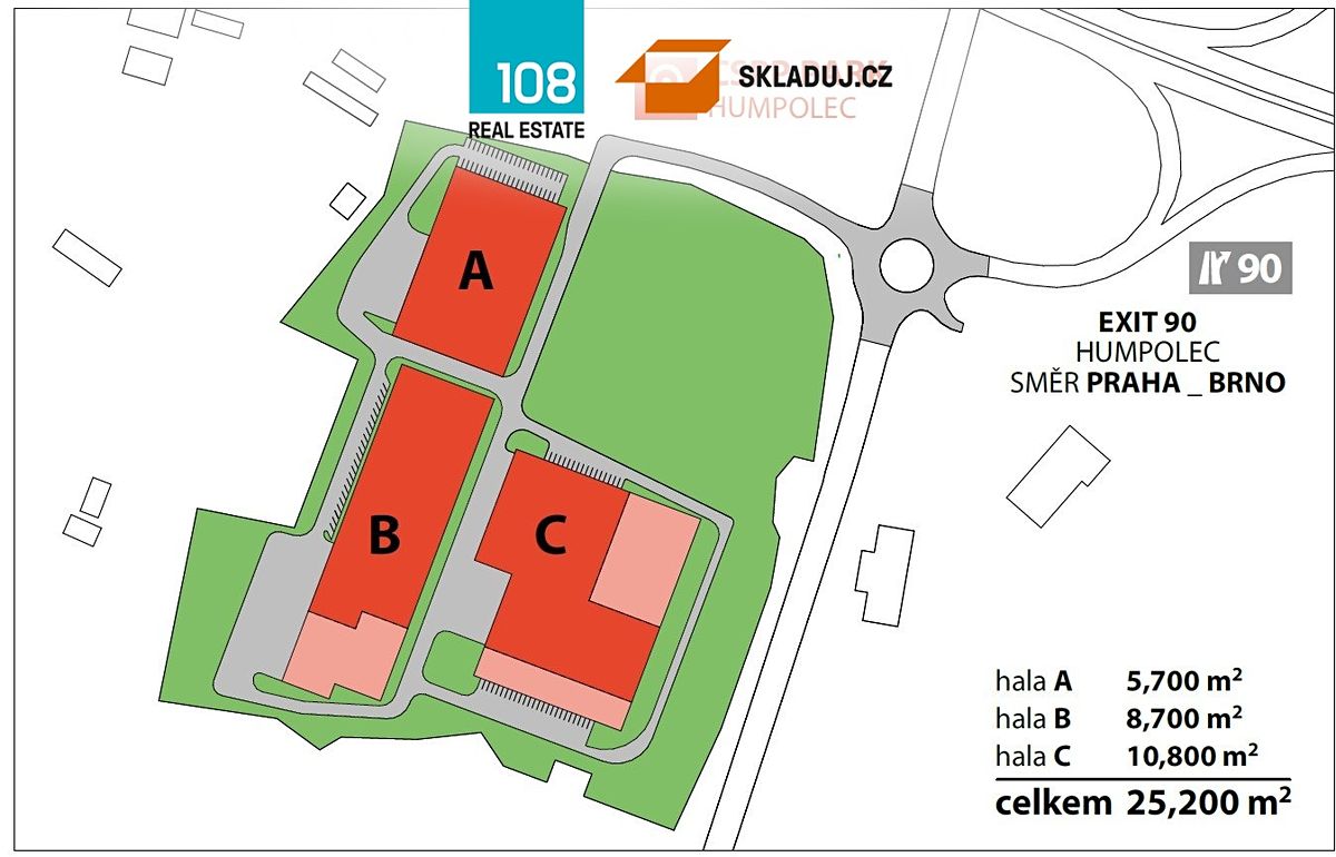Pronájem skladového prostoru 5700 m² – fotografie 2