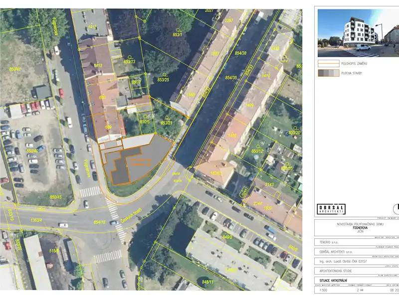 Prodej komerčního pozemku 796 m², Jičín – náhled fotky 1