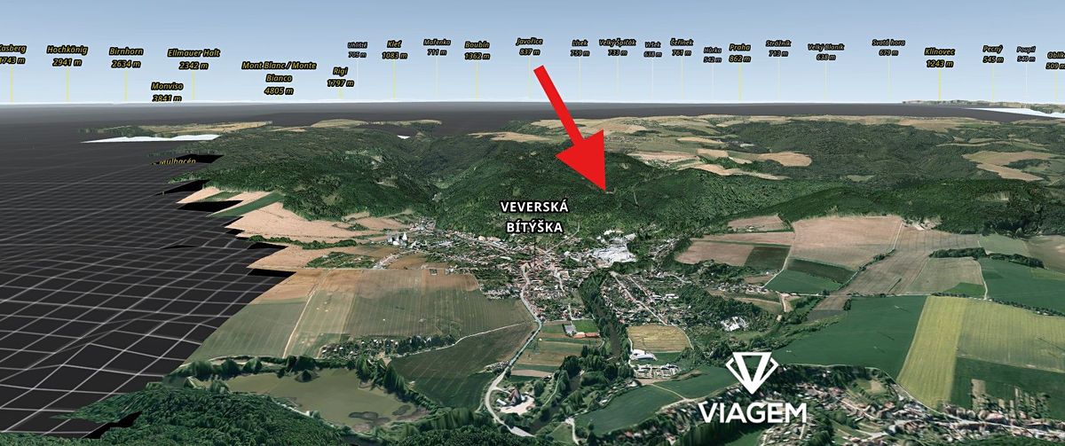 Prodej lesa 8999 m², Veverská Bítýška – fotka 1 z 3