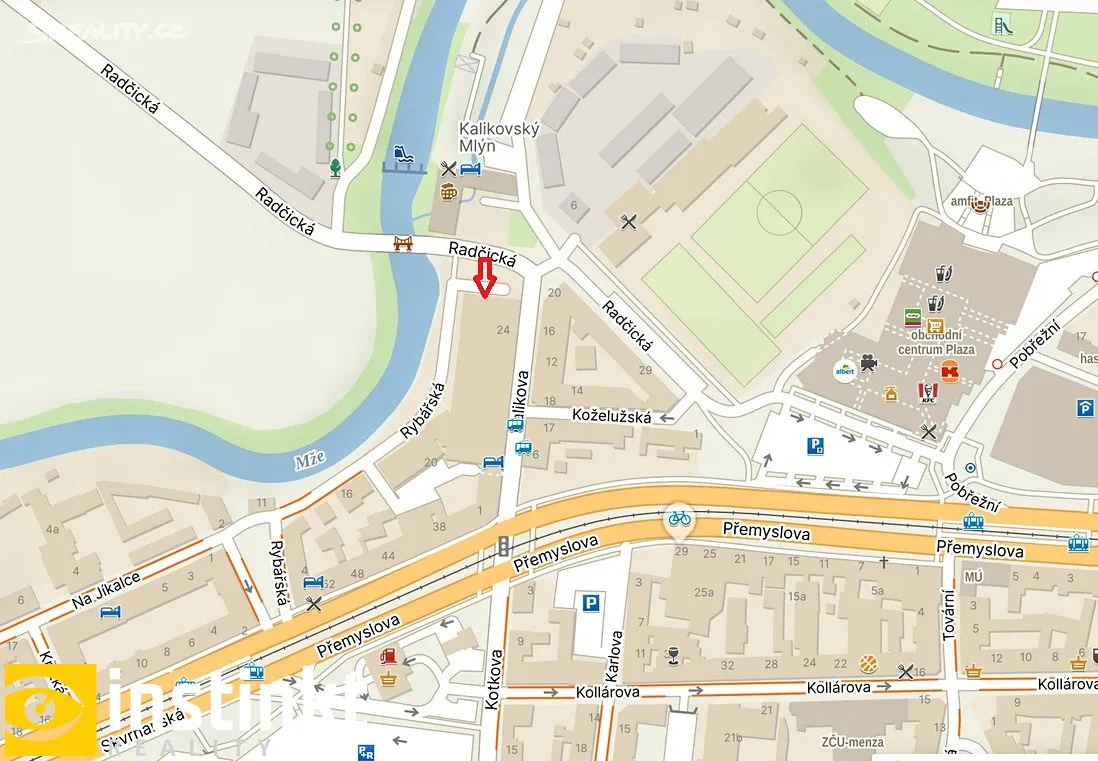 Pronájem garážového stání 15 m² – pohled 3