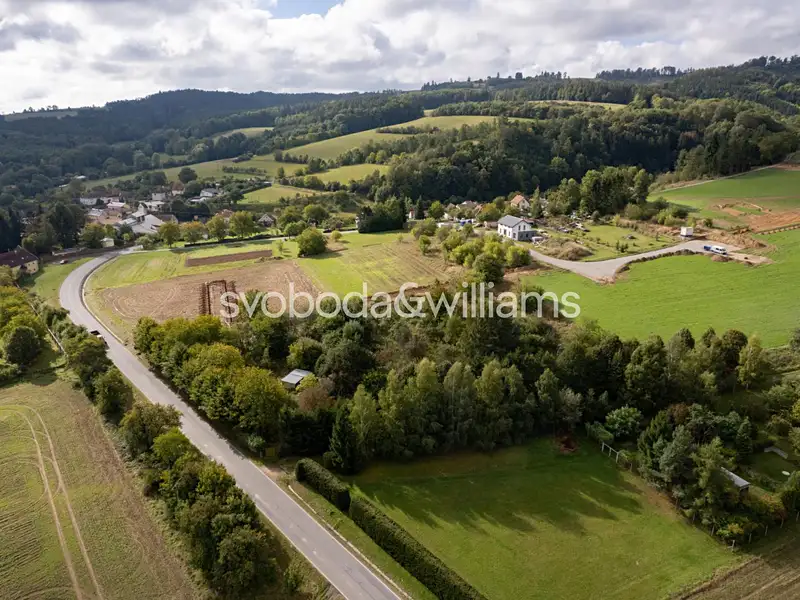 Prodej stavebního pozemku 4008 m², Křetín – náhled fotky 2