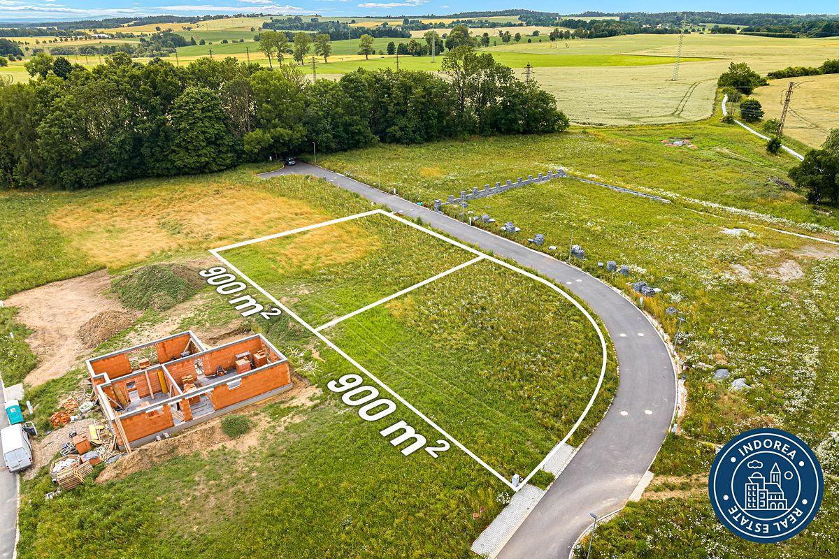 Prodej stavebního pozemku 900 m²