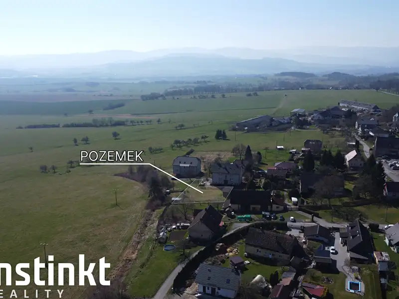 Prodej stavebního pozemku 1014 m², Dlažov – náhled fotky 2