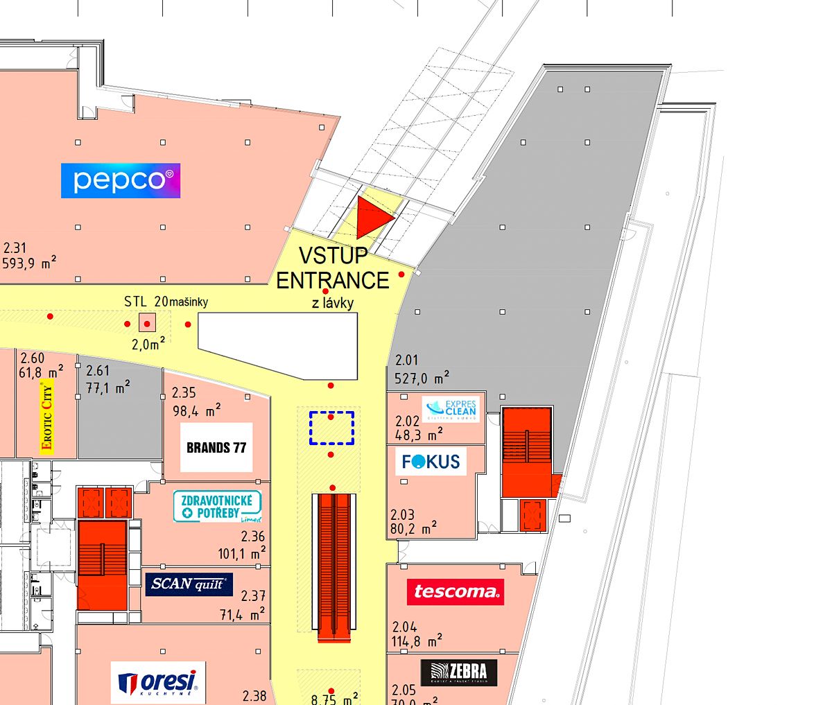 Pronájem obchodního prostoru 527 m² – fotografie 3