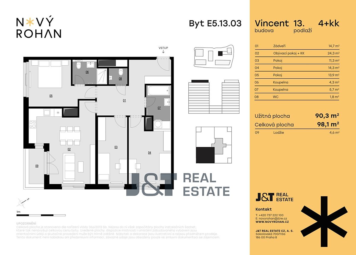 Prodej bytu 4+kk 90 m² – fotografie 2
