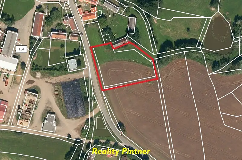 Prodej stavebního pozemku 3636 m², Milevsko – náhled fotky 2