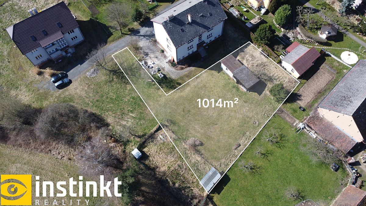 Prodej stavebního pozemku 1014 m², Dlažov – fotka 1 z 3