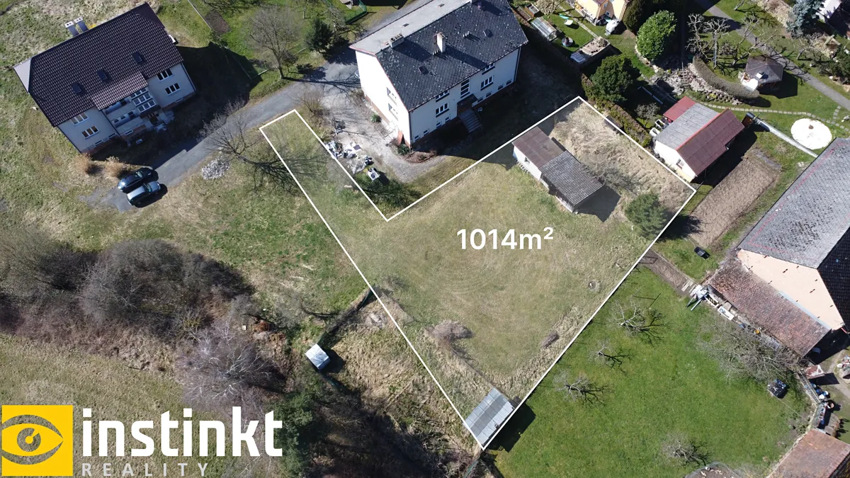 Prodej stavebního pozemku 1014 m²