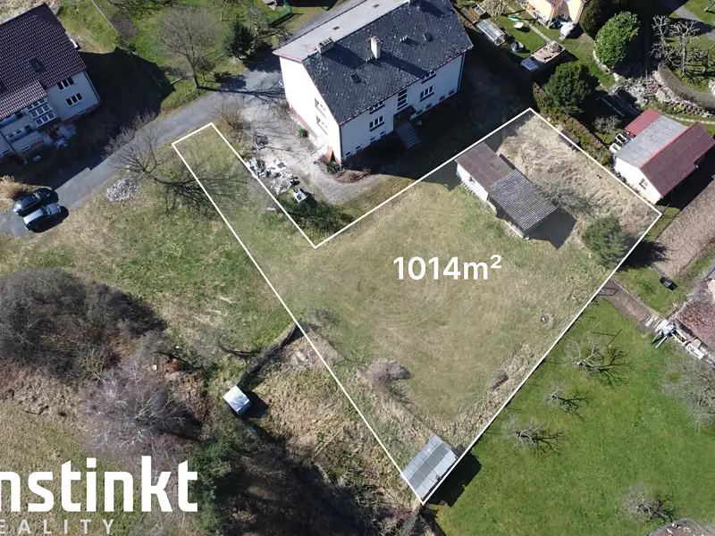 Prodej stavebního pozemku 1014 m², Dlažov – náhled fotky 1