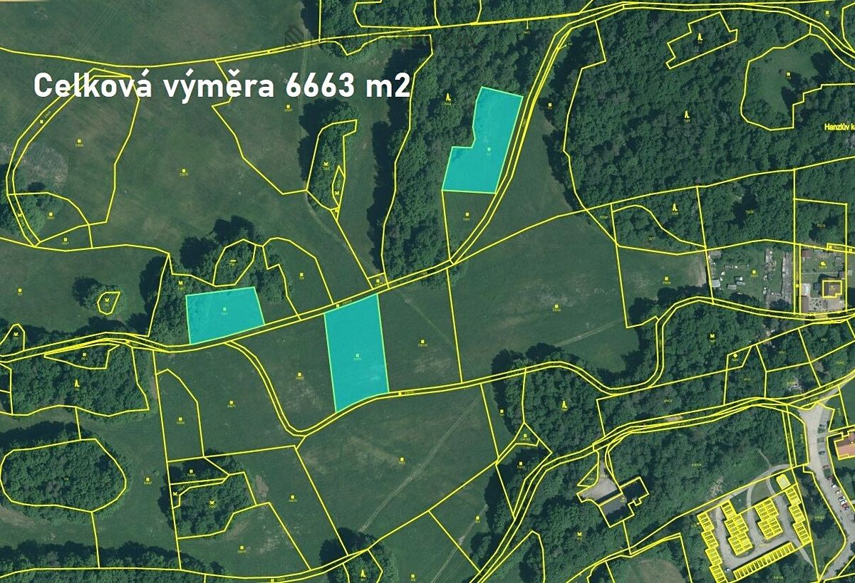 Prodej pole 6663 m²