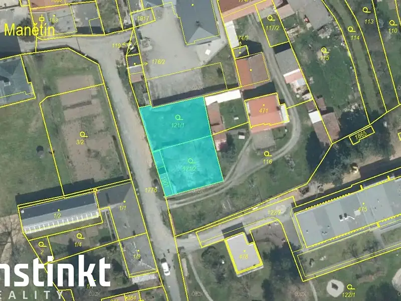 Prodej stavebního pozemku 668 m², Manětín – náhled fotky 1