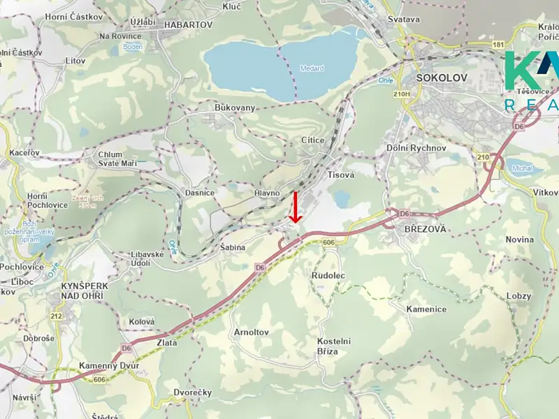 Pronájem komerčního pozemku 5000 m², Březová – náhled fotky 2