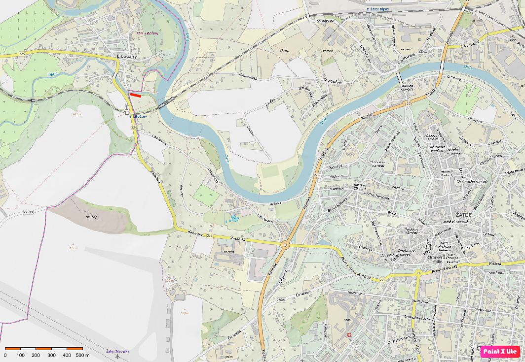 Prodej pozemku 201 m², Žatec – fotka 1 z 3
