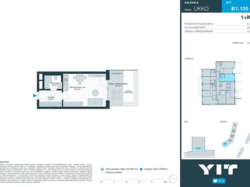 Prodej bytu 1+kk 29 m², Brno – náhled fotky 2