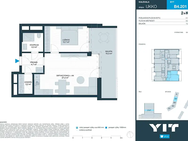 Prodej bytu 2+kk 52 m², Brno – náhled fotky 2