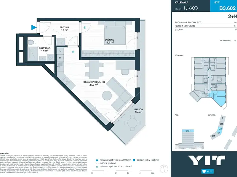 Prodej bytu 2+kk 52 m², Brno – náhled fotky 2