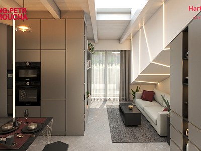 Prodej bytu 1+kk 42 m² (Podkrovní)