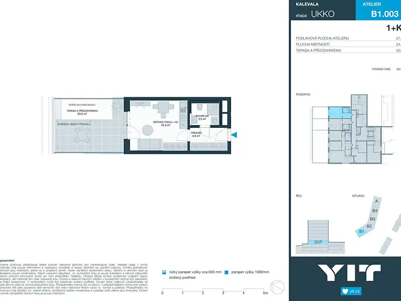 Prodej bytu 1+kk 25 m², Brno – náhled fotky 2