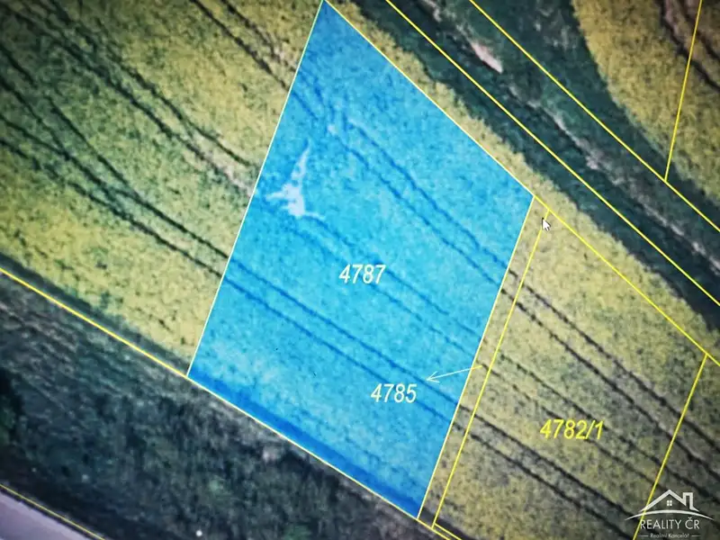 Prodej pole 787 m², Přehýšov – náhled fotky 2