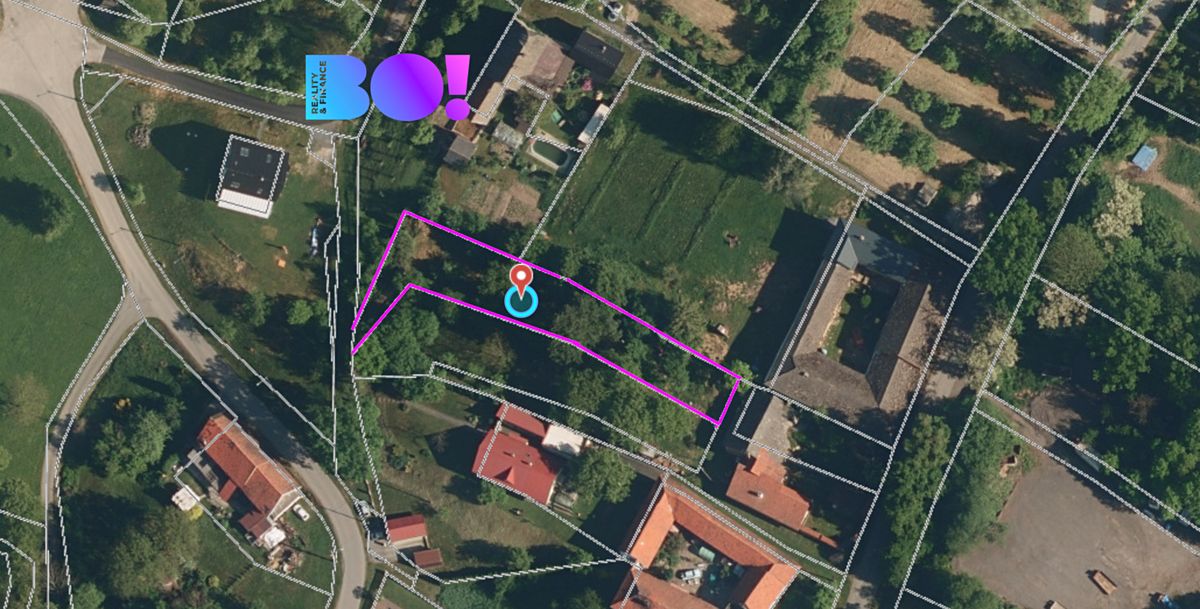 Prodej stavebního pozemku 1056 m² – fotografie 3