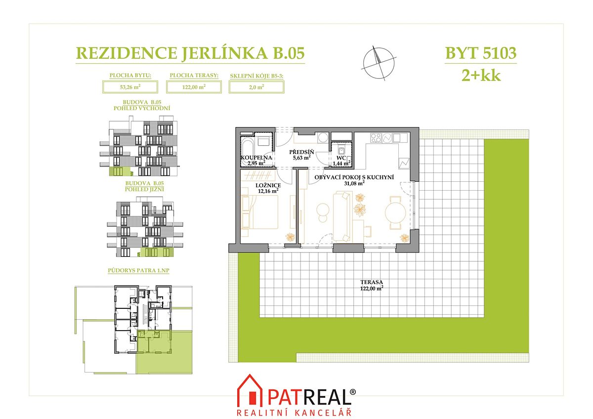 Prodej bytu 2+kk 175 m² – fotografie 2