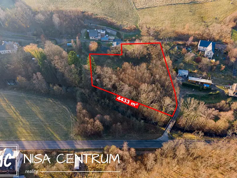Prodej stavebního pozemku 4433 m², Heřmanice – náhled fotky 1