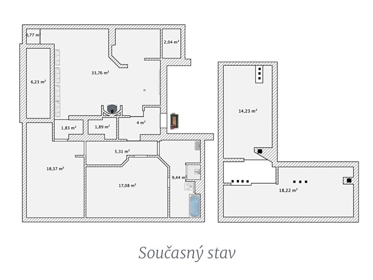 Квартира 4+kk на продаж, 129 м² (33 з 38)