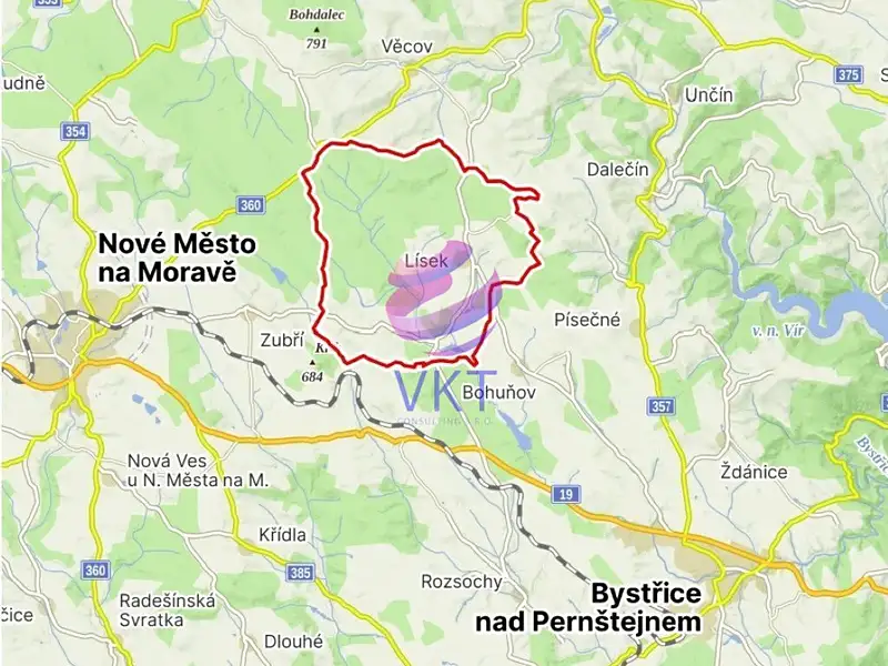 Prodej louky 15340 m², Lísek – náhled fotky 2