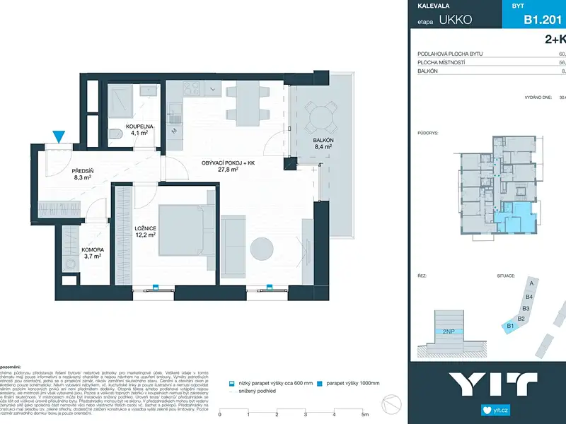 Prodej bytu 2+kk 56 m², Brno – náhled fotky 2