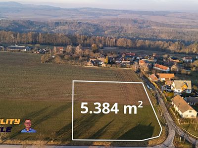 Prodej stavebního pozemku 5384 m²