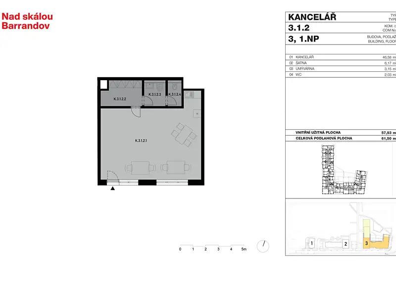 Prodej obchodního prostoru 62 m², Praha – náhled fotky 2