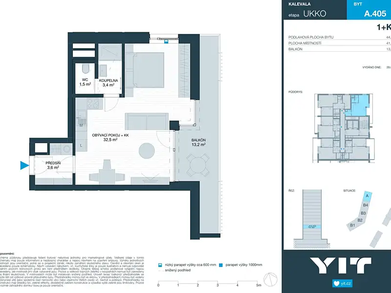 Prodej bytu 1+kk 41 m², Brno – náhled fotky 2