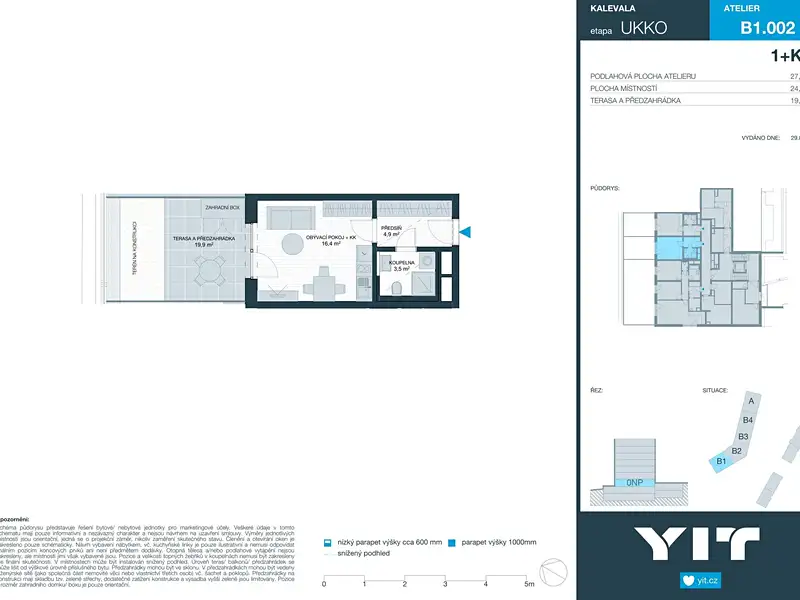 Prodej bytu 1+kk 25 m², Brno – náhled fotky 2
