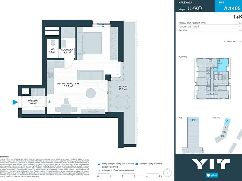 Prodej bytu 1+kk 41 m², Brno – náhled fotky 2