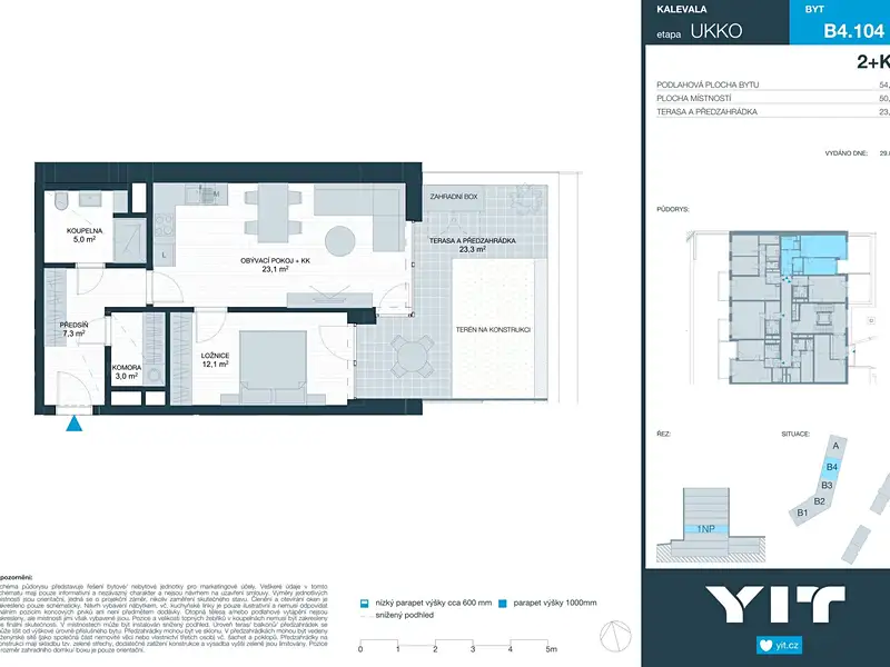 Prodej bytu 2+kk 51 m², Brno – náhled fotky 2