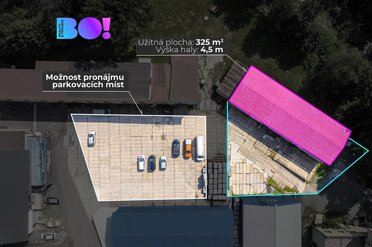 Pronájem skladového prostoru 150 m²