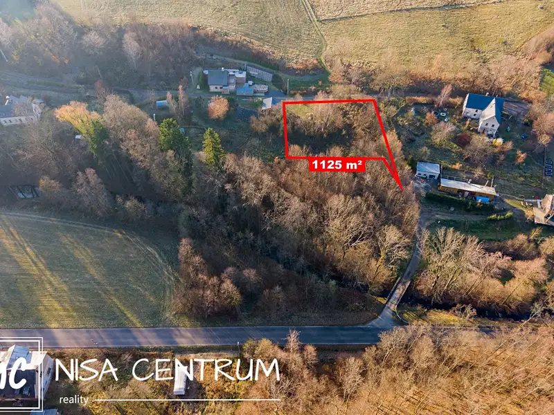 Prodej stavebního pozemku 1125 m², Heřmanice – náhled fotky 2
