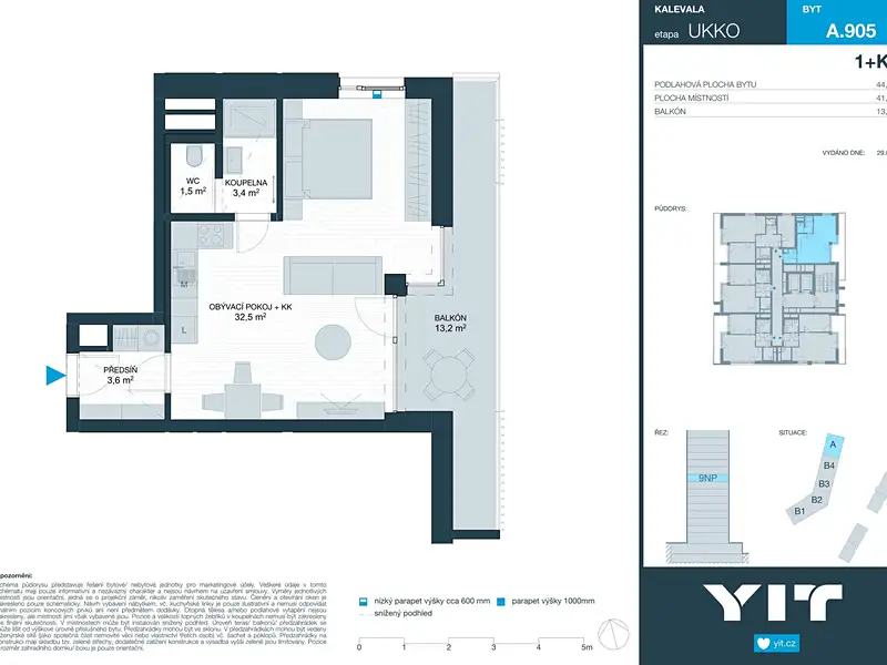 Prodej bytu 1+kk 41 m², Brno – náhled fotky 2
